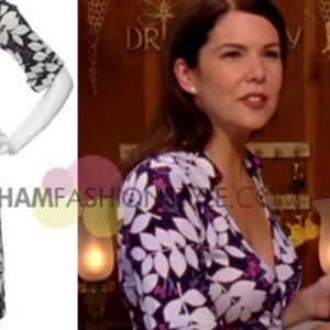 Rare ASO Lorelai Gilmore,  Gilmore Girls, Season 7, Dvf wrap dress size 8